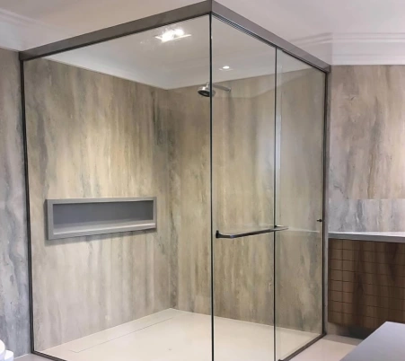 Box para banheiro em vidro temperado com segurança e design moderno